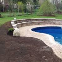 Swimming Pool Retainer Walls